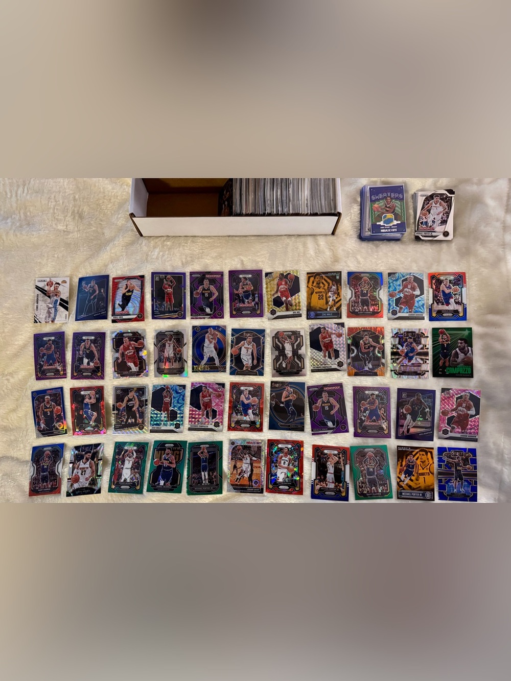 Denver Nuggets NBA Basketball Card Collection